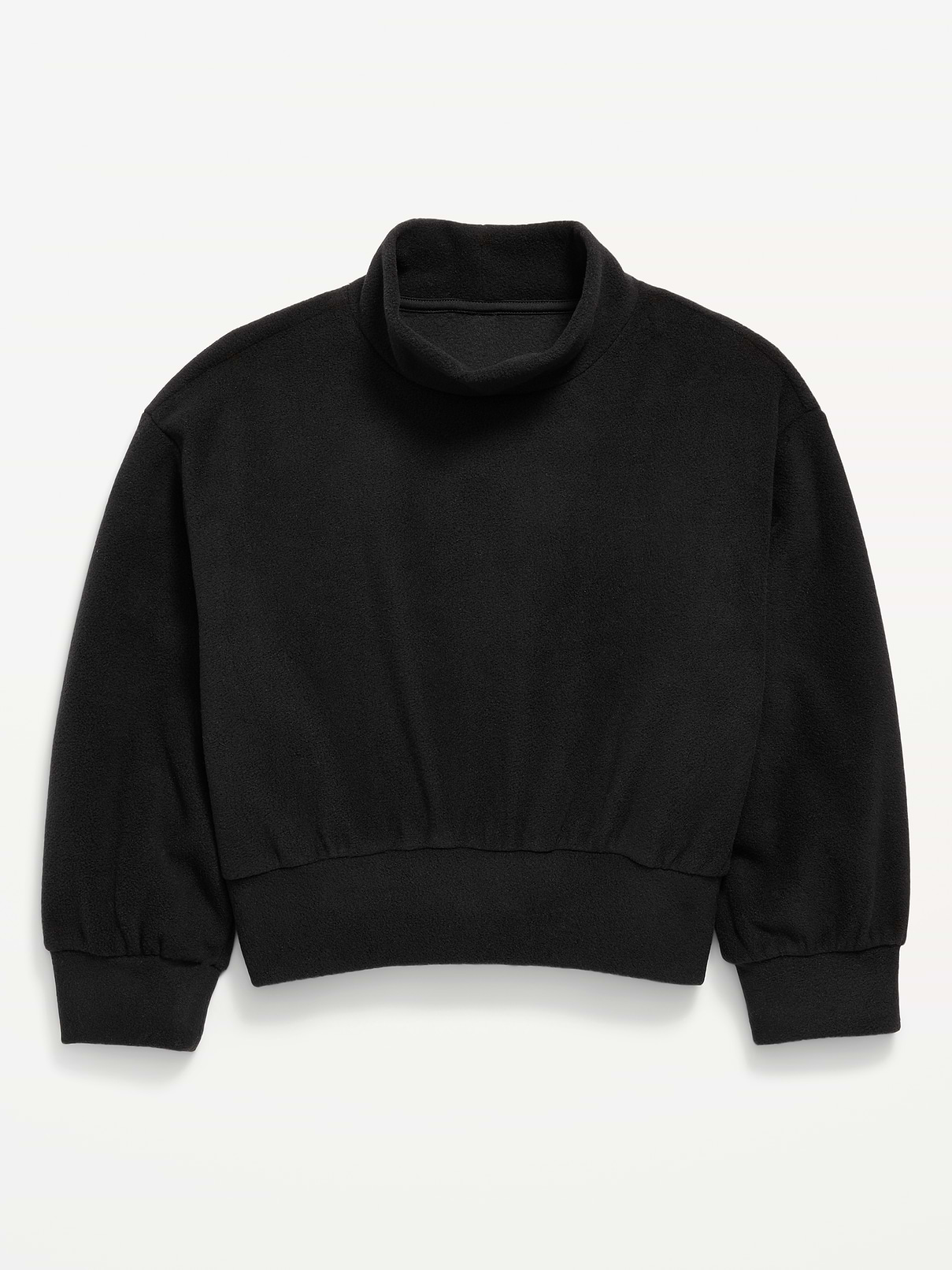 Image 1 of 1, mock neck, long sleeves, drop shoulders, Product #907016