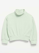 Image 1 of 1, mock neck, long sleeves, drop shoulders, Product #907016