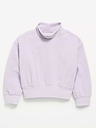Image 1 of 2, mock neck, long sleeves, drop shoulders, Product #907016