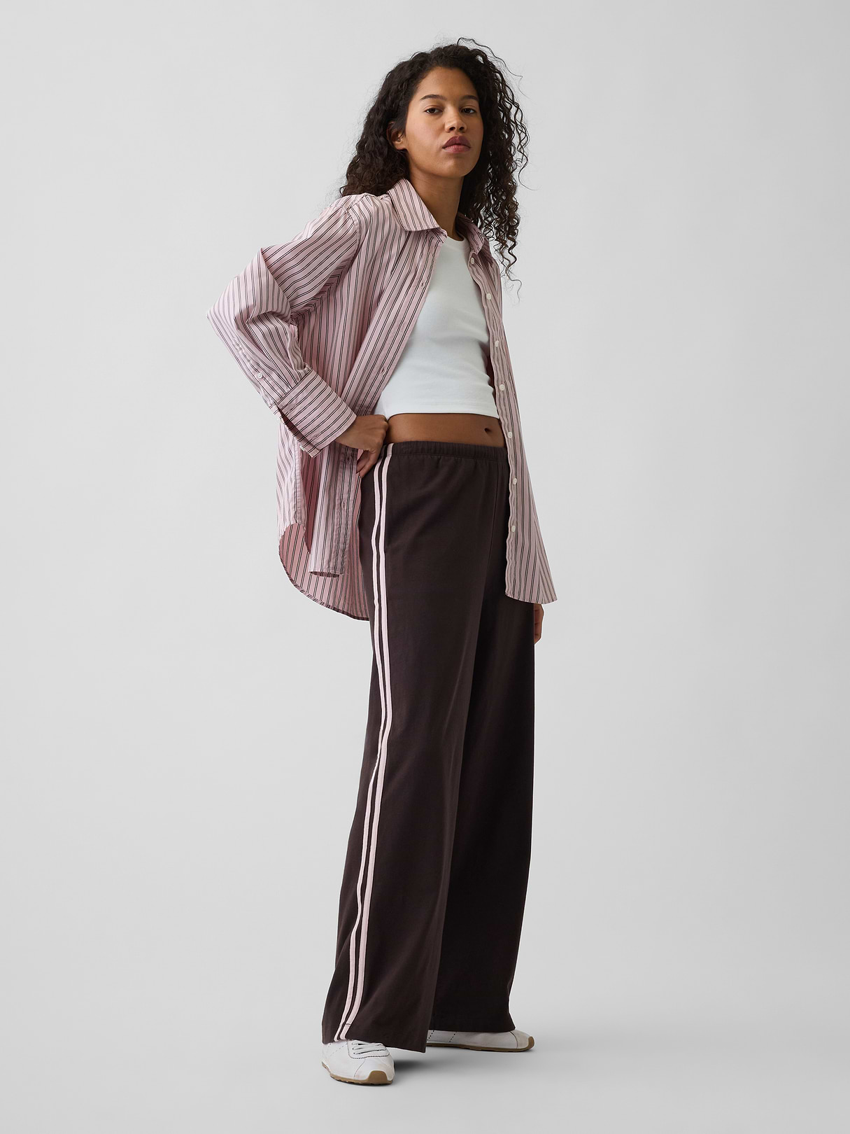 Gap Knit Relaxed Track Pants