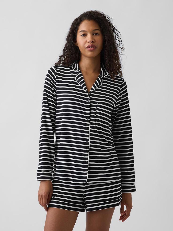 Image number 1 showing, SoftMade Modal PJ Top