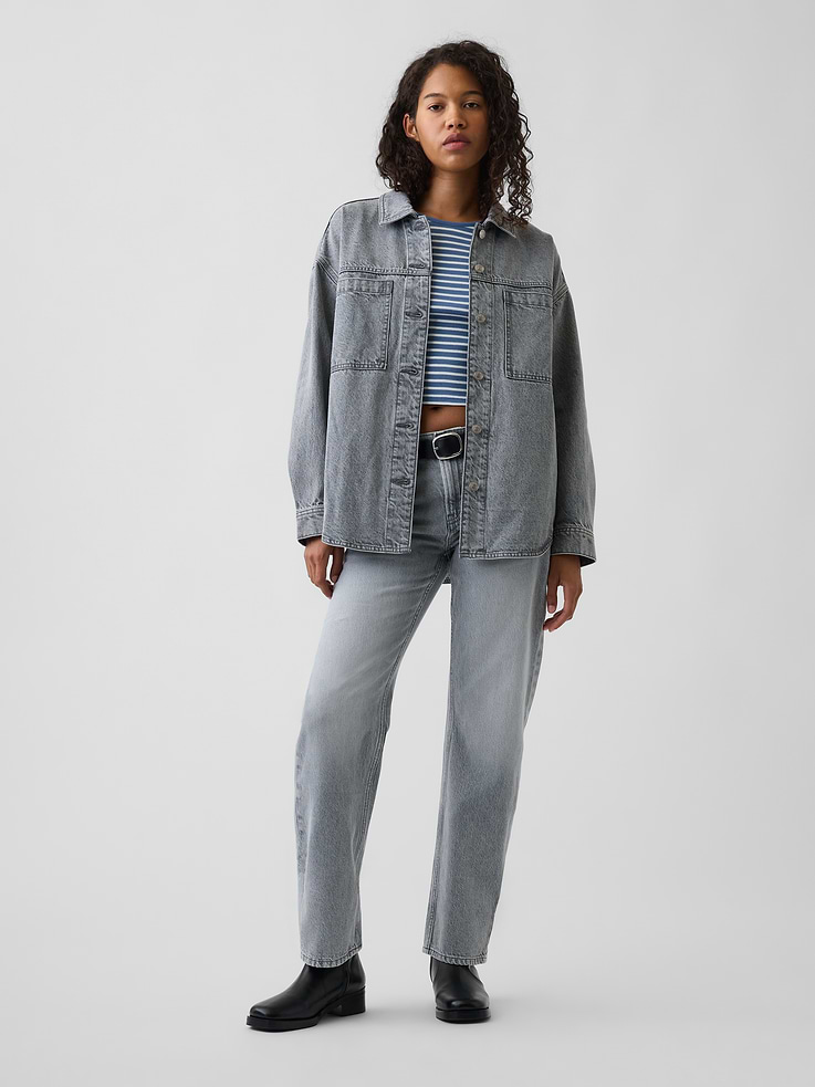 Image number 1 showing, Mid Rise Straight Taper Jeans
