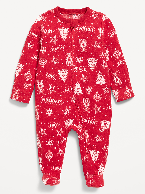 SoftMode 2-Way-Zip Sleep & Play Footed One-Piece for Baby