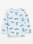 Image 1 of 1, crew neck, long sleeves, all-over print, Product #910929