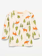 Image 1 of 1, crew neck, long sleeves, all-over print, Product #910929