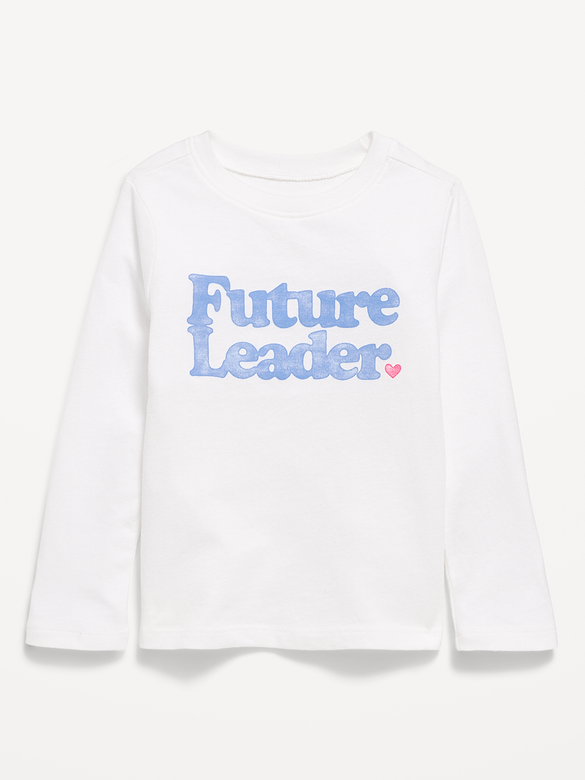 Long-Sleeve Graphic T-Shirt for Toddler Girls
