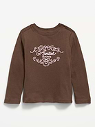 Image 1 of 1, crew neck, long sleeves, graphic at front, Product #910261