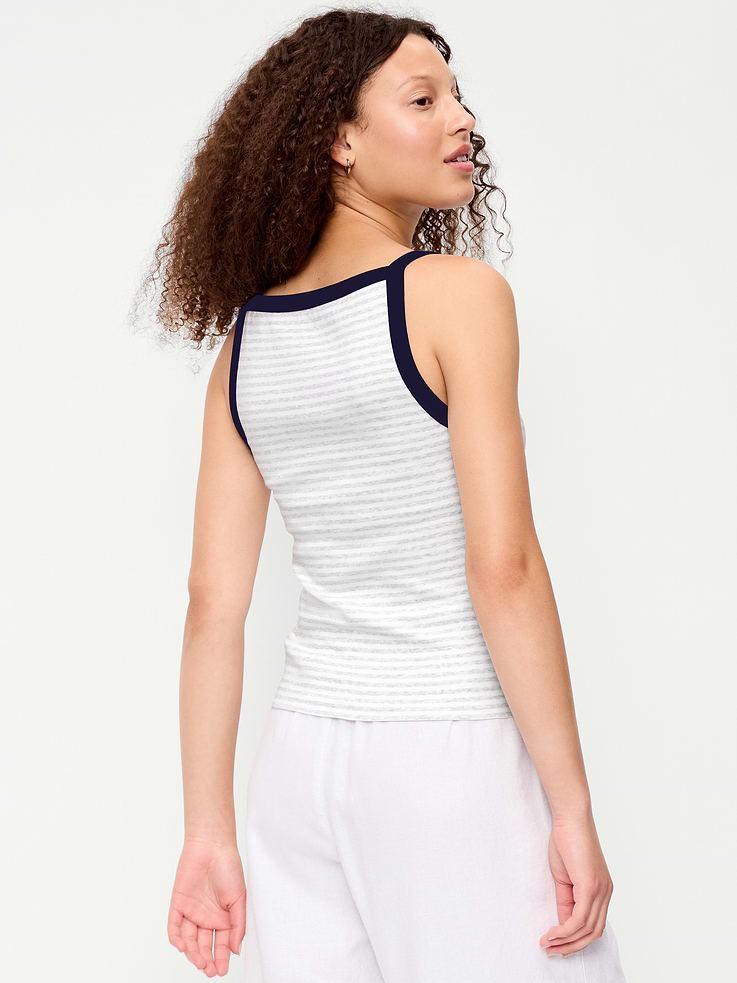 Image number 2 showing, Snug Apron-Neck Tank Top