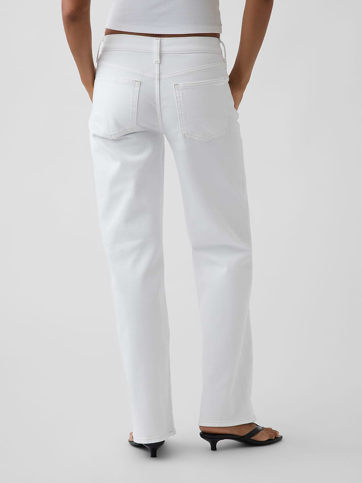 Image number 4 showing, Low Rise Baggy Flare Jeans