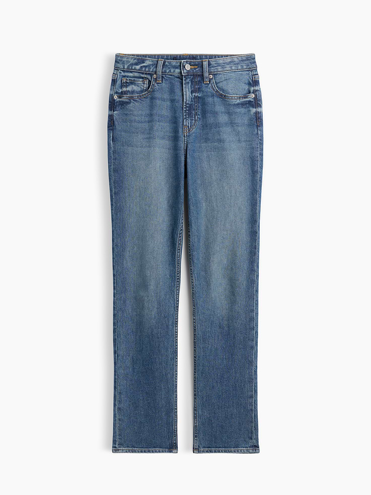 Image number 5 showing, Curvy High Rise '90s Slim Straight Jeans