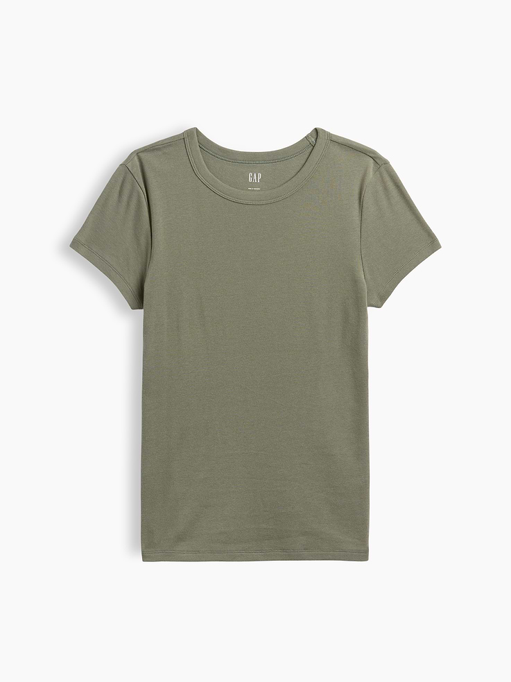 Image number 5 showing, Ribbed Crewneck T-Shirt