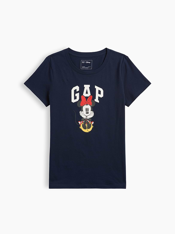 Gap × Disney Minnie Mouse Logo T-Shirt