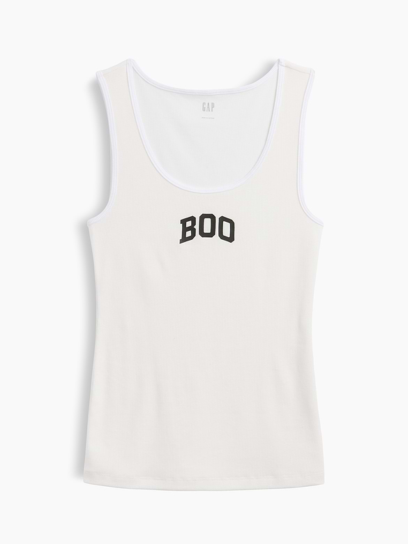 Gap Logo Ribbed Tank Top