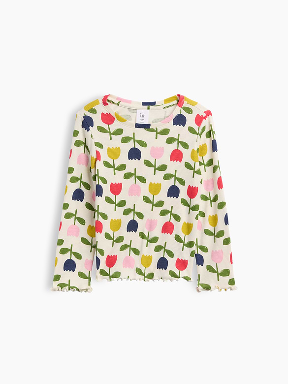 babyGap Ribbed Crewneck T-Shirt