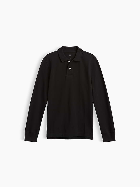Kids Uniform Pique Polo Shirt