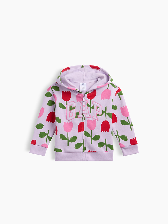 babyGap Relaxed Print Logo Hoodie