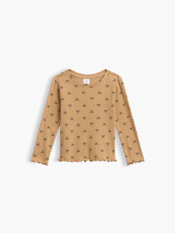 babyGap Ribbed Crewneck T-Shirt