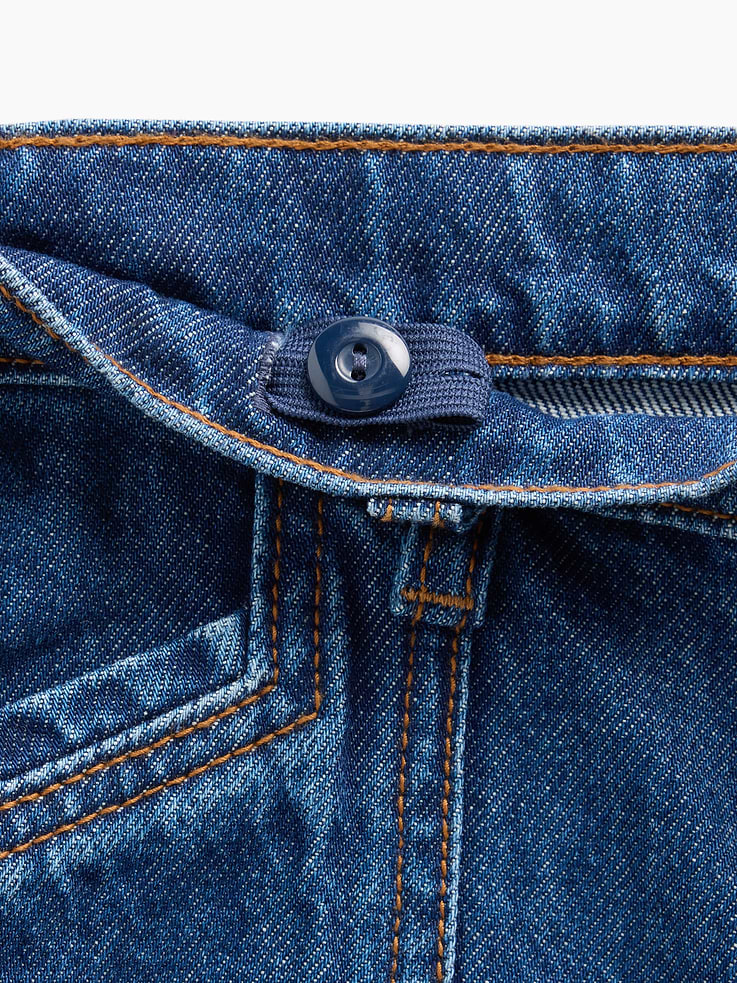 Image number 6 showing, Kids High Rise Stride Wide-Leg Ankle Jeans