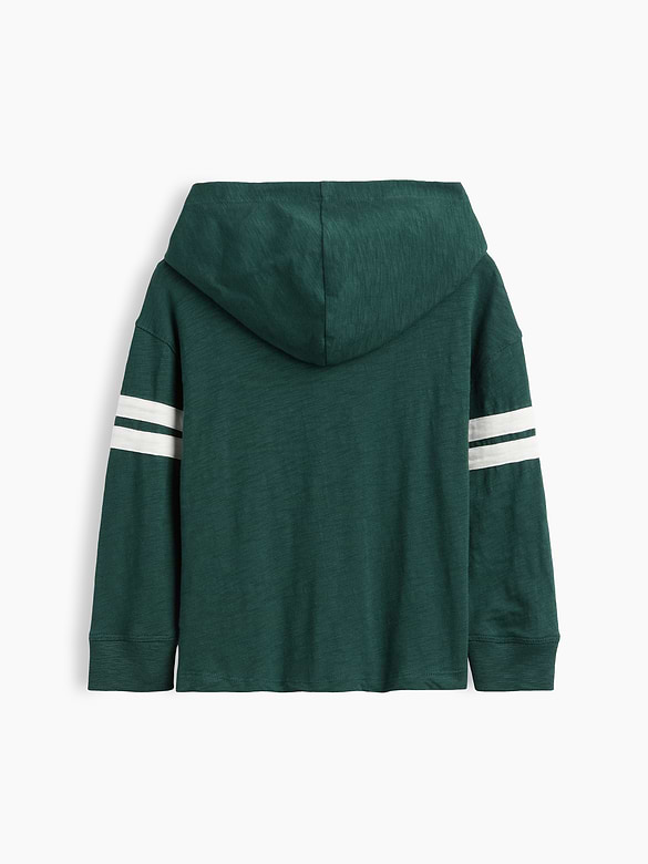 Baby & Toddler Organic Cotton Hooded T-Shirt