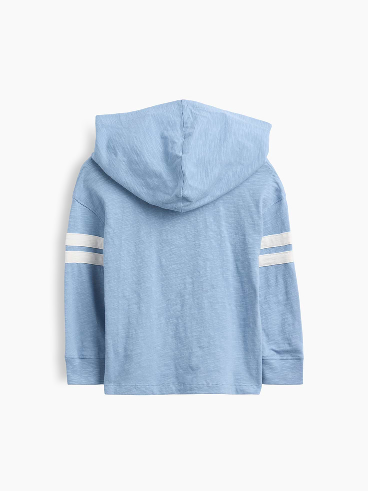 Image number 2 showing, Baby & Toddler Organic Cotton Hooded T-Shirt