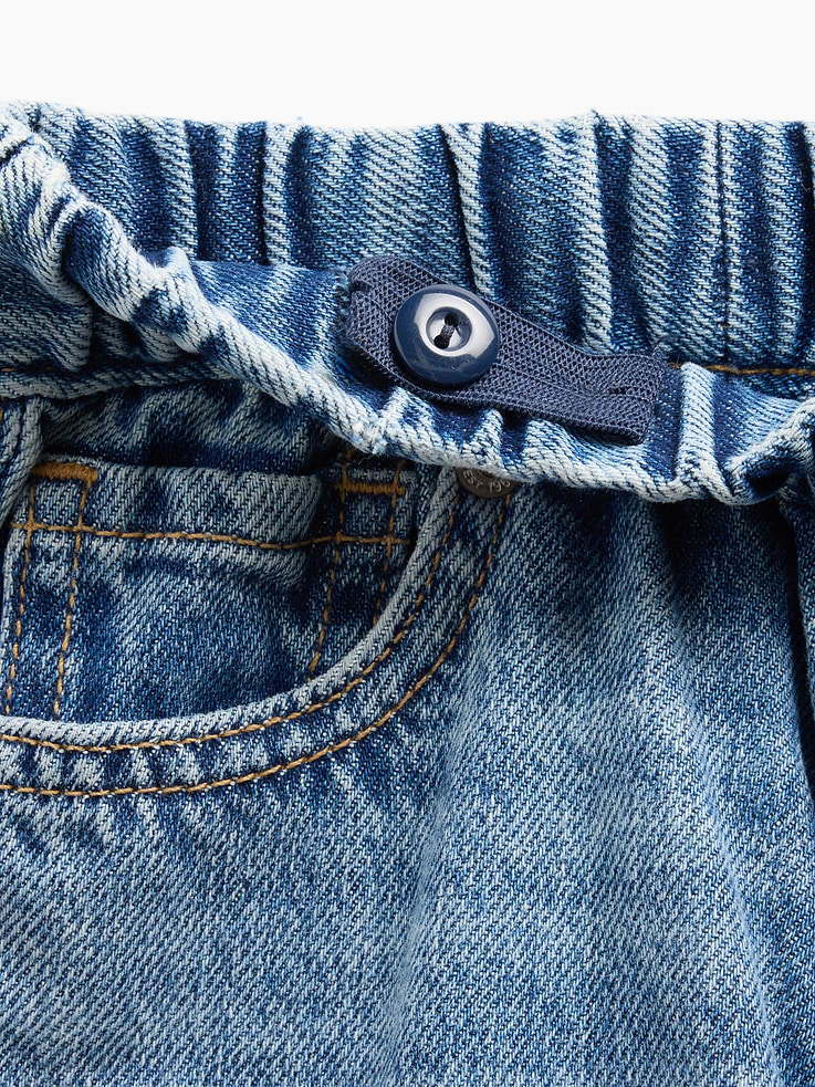 Image number 4 showing, Baby & Toddler Pull-On Baggy Jeans
