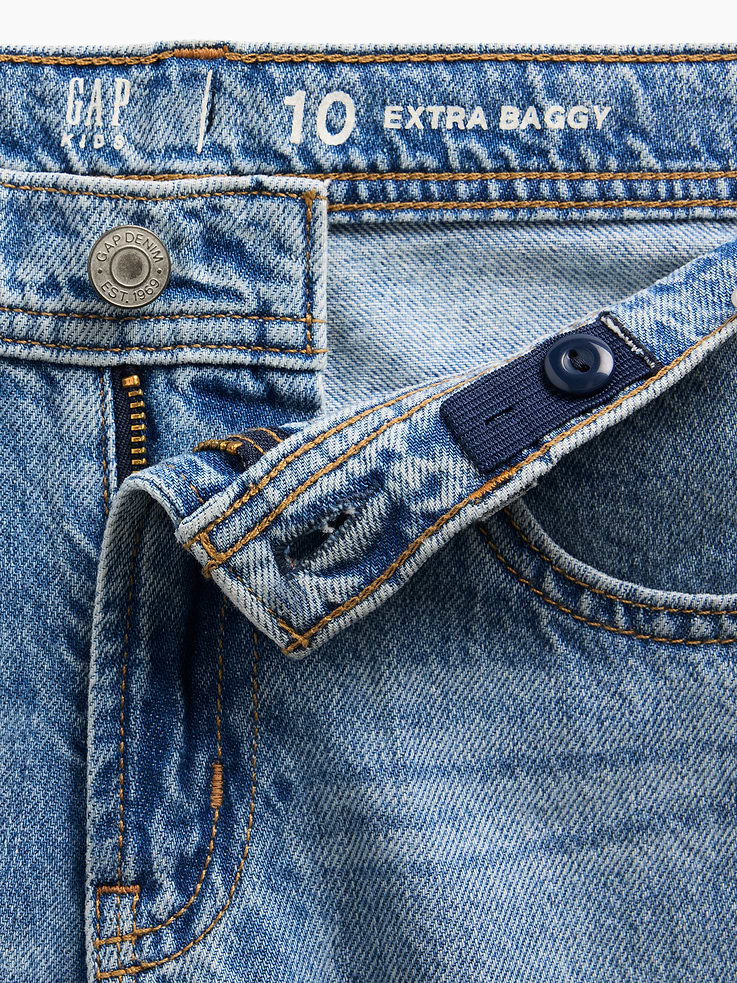 Image number 6 showing, Kids Low Rise Extra Baggy Jeans