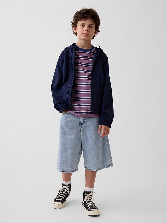 Kids Relaxed Windbreaker