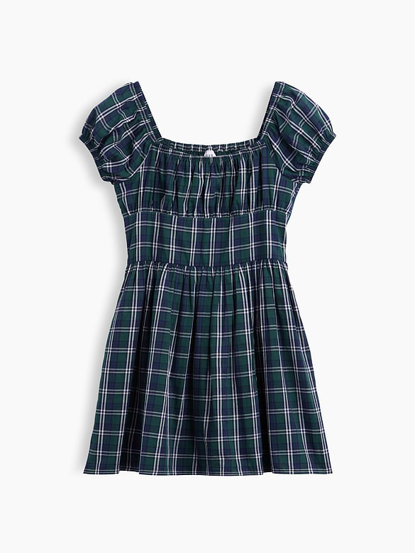 Kids Puff-Sleeve Dress