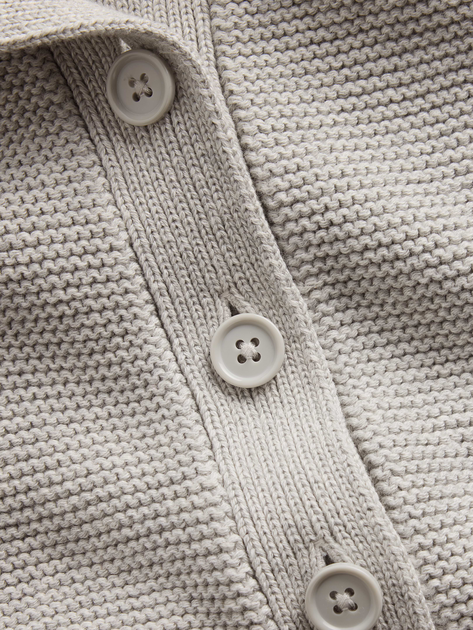 Image 5 of 5, Kids 100% Cotton Oversized Boxy Cardigan Sweater