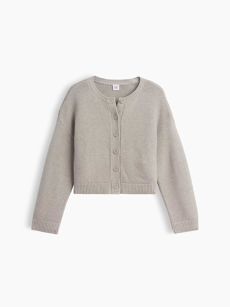 Image number 2 showing, Kids Oversized Boxy Cardigan Sweater