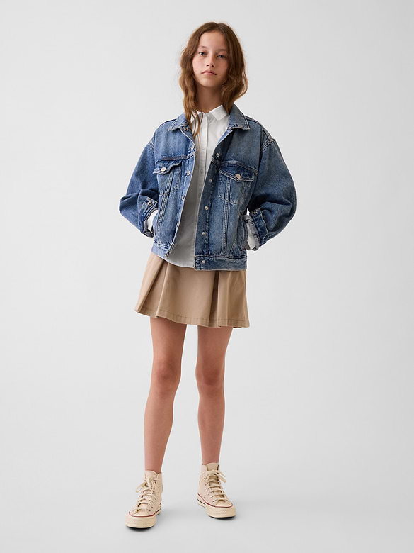 Kids Uniform Poplin Shirt