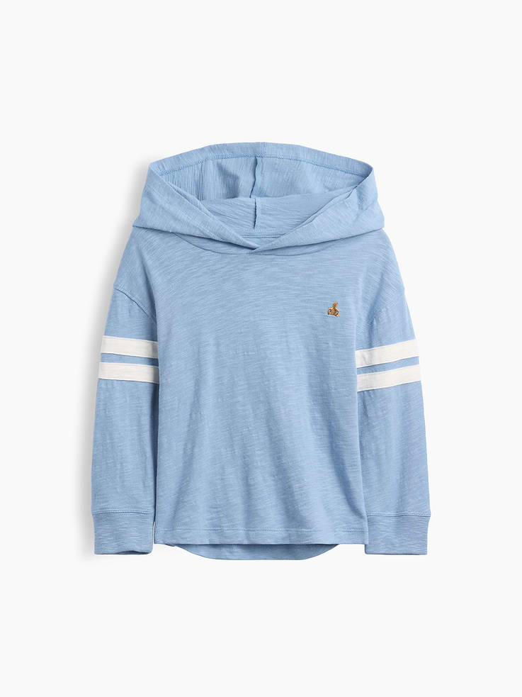 Image number 1 showing, Baby & Toddler Organic Cotton Hooded T-Shirt