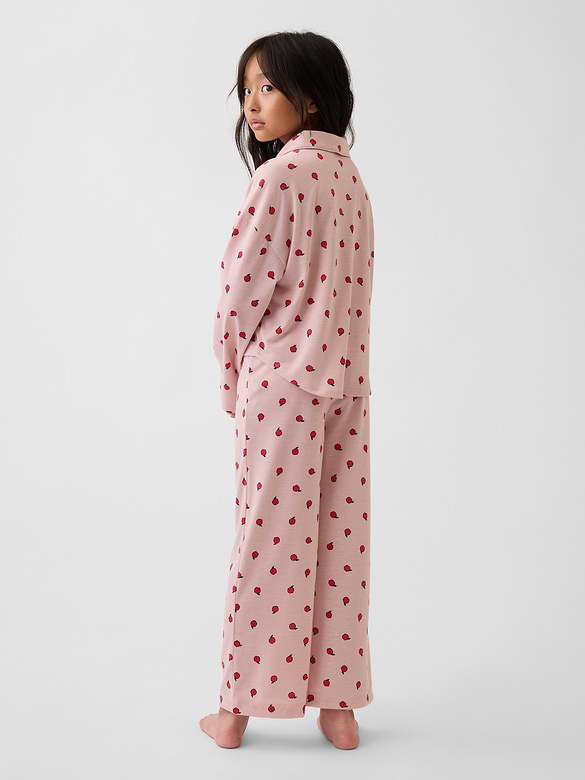 Kids Recycled Print PJ Set