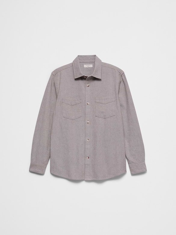 Standard-Fit Textured Shirt