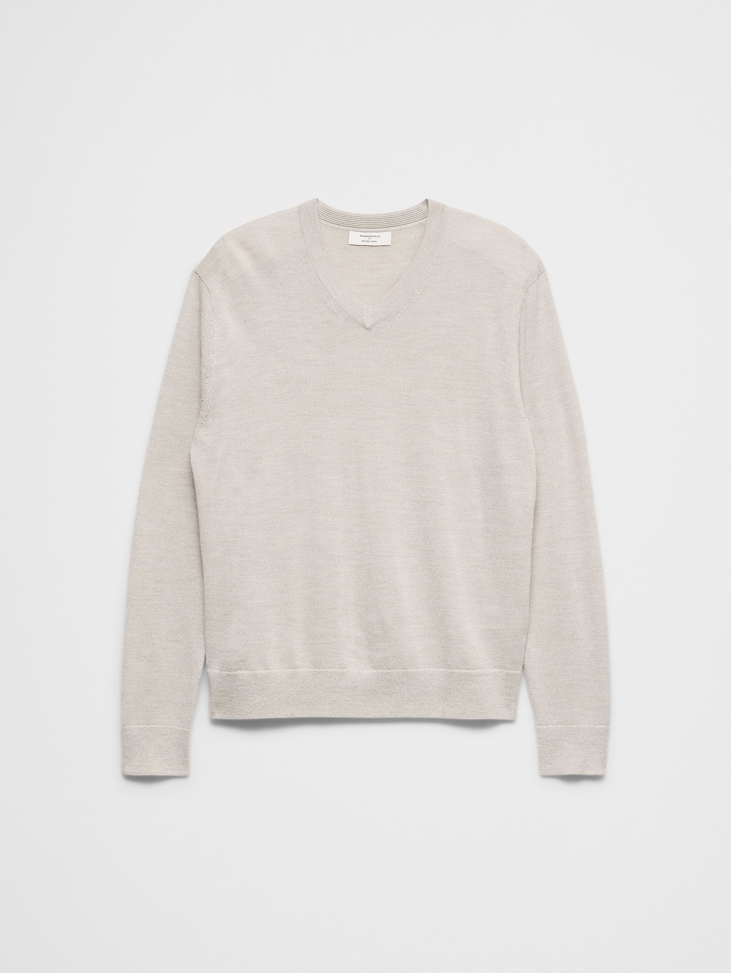 Image number 4 showing, Merino Wool V-Neck Sweater
