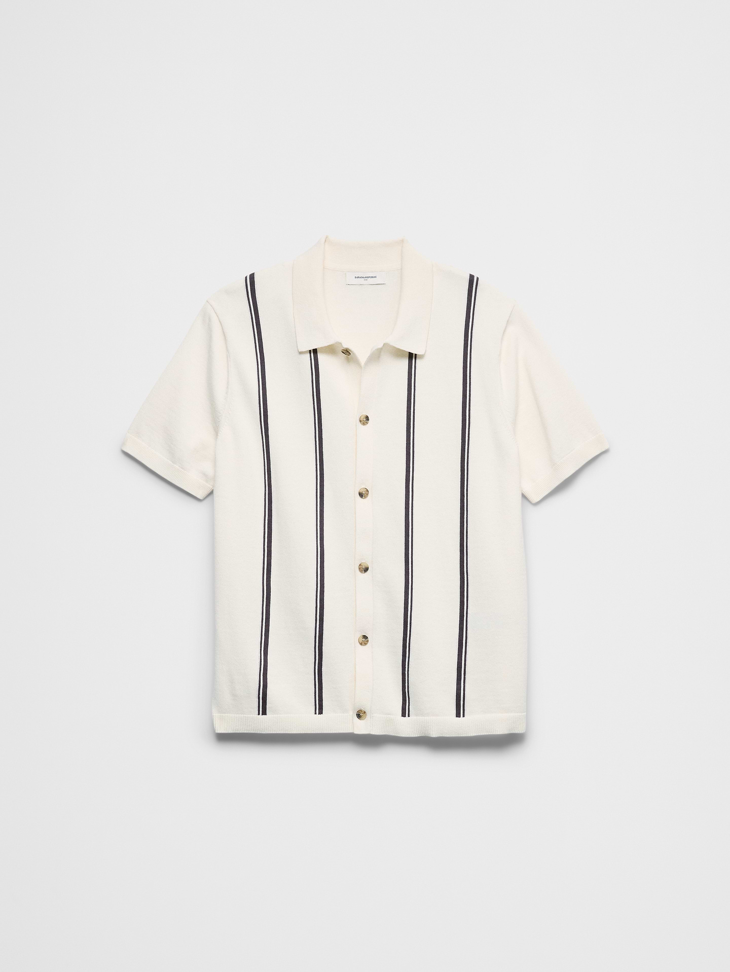 Image number 4 showing, Striped Button-Down Sweater Polo