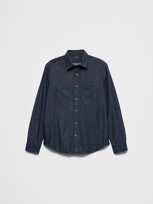 Standard-Fit Denim Heritage Shirt