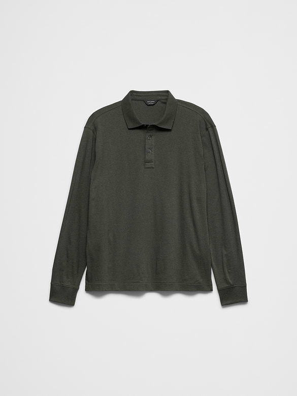 Standard-Fit Luxe Touch Polo