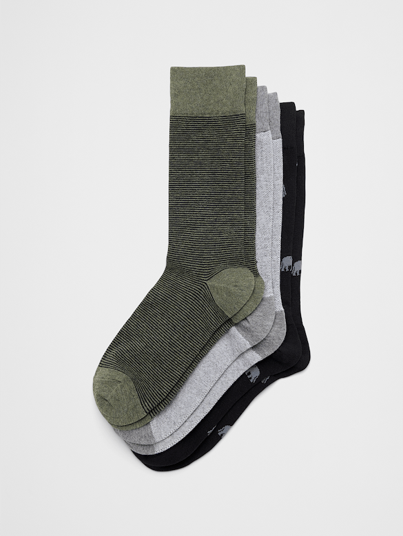 Trouser Socks (3 Pack)