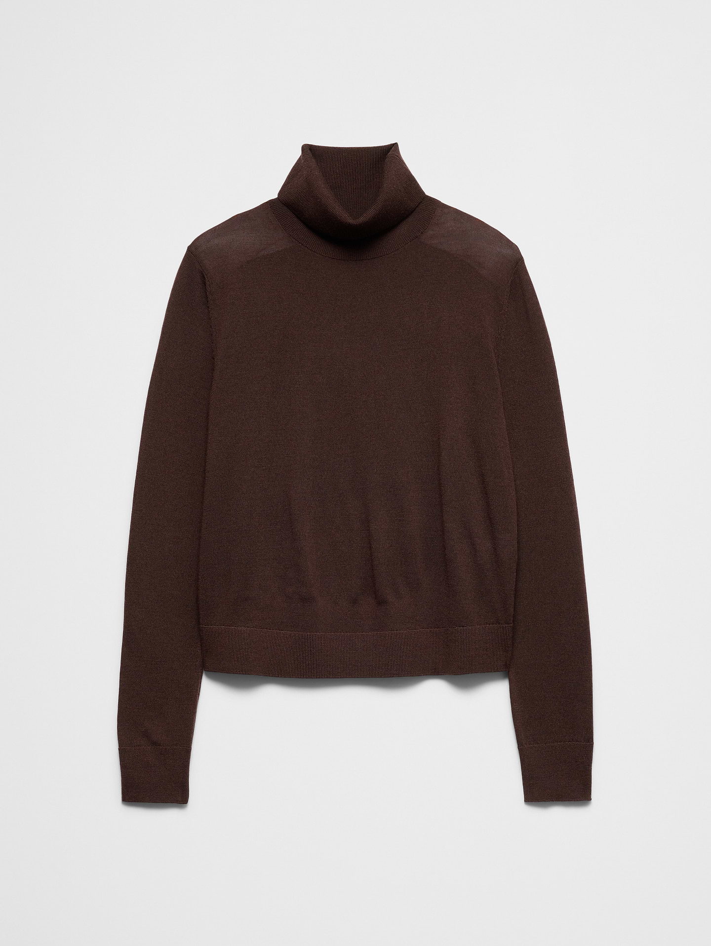 Image 4 of 4, Merino Wool Turtleneck Sweater