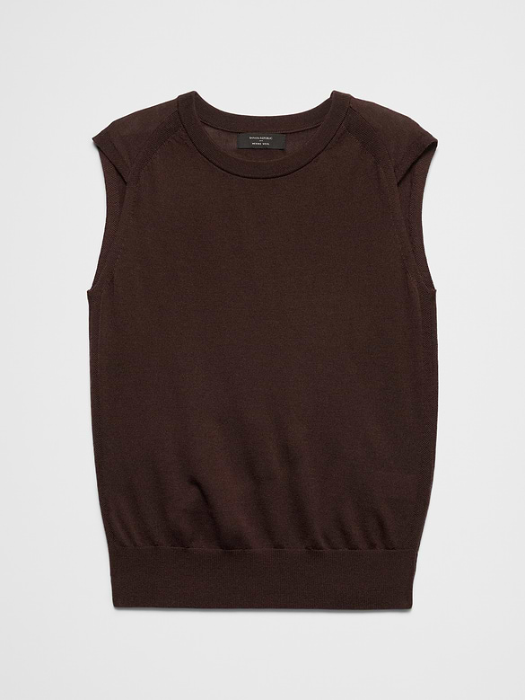 Merino Wool Shell Sweater