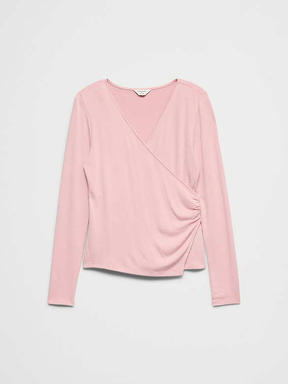 Soft Luxe Wrap Top