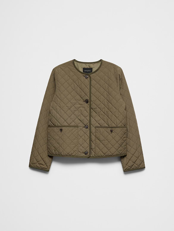 Quilted Cropped Jacket