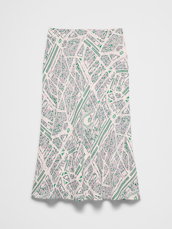 Midi Slip Skirt