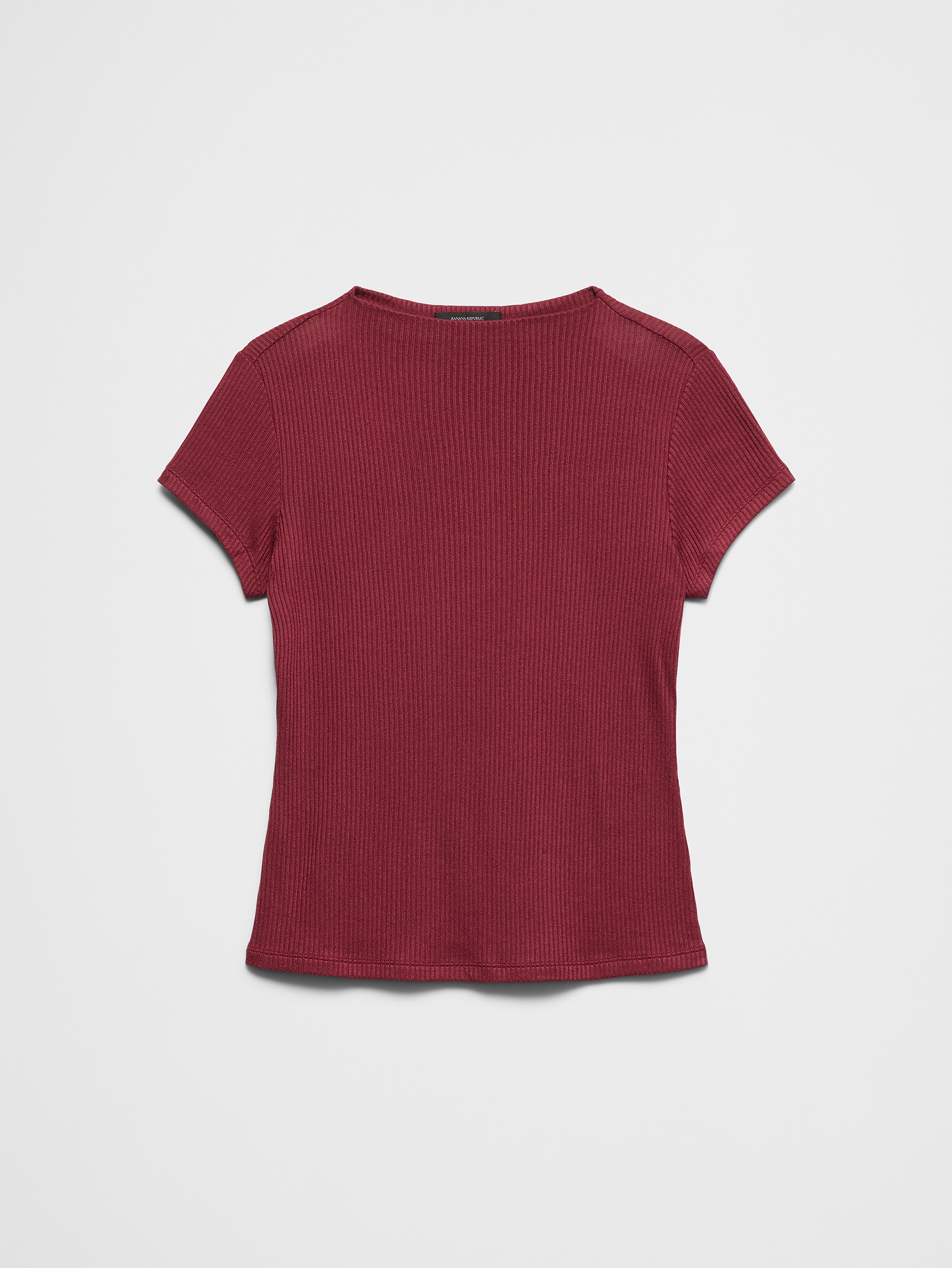 Image number 4 showing, Soft Luxe Ribbed T-Shirt