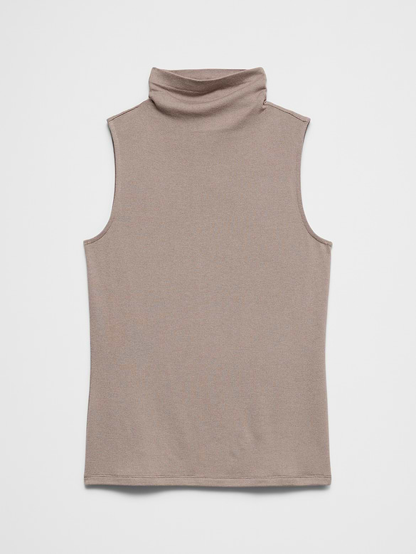 Soft Luxe Turtle-Neck Top