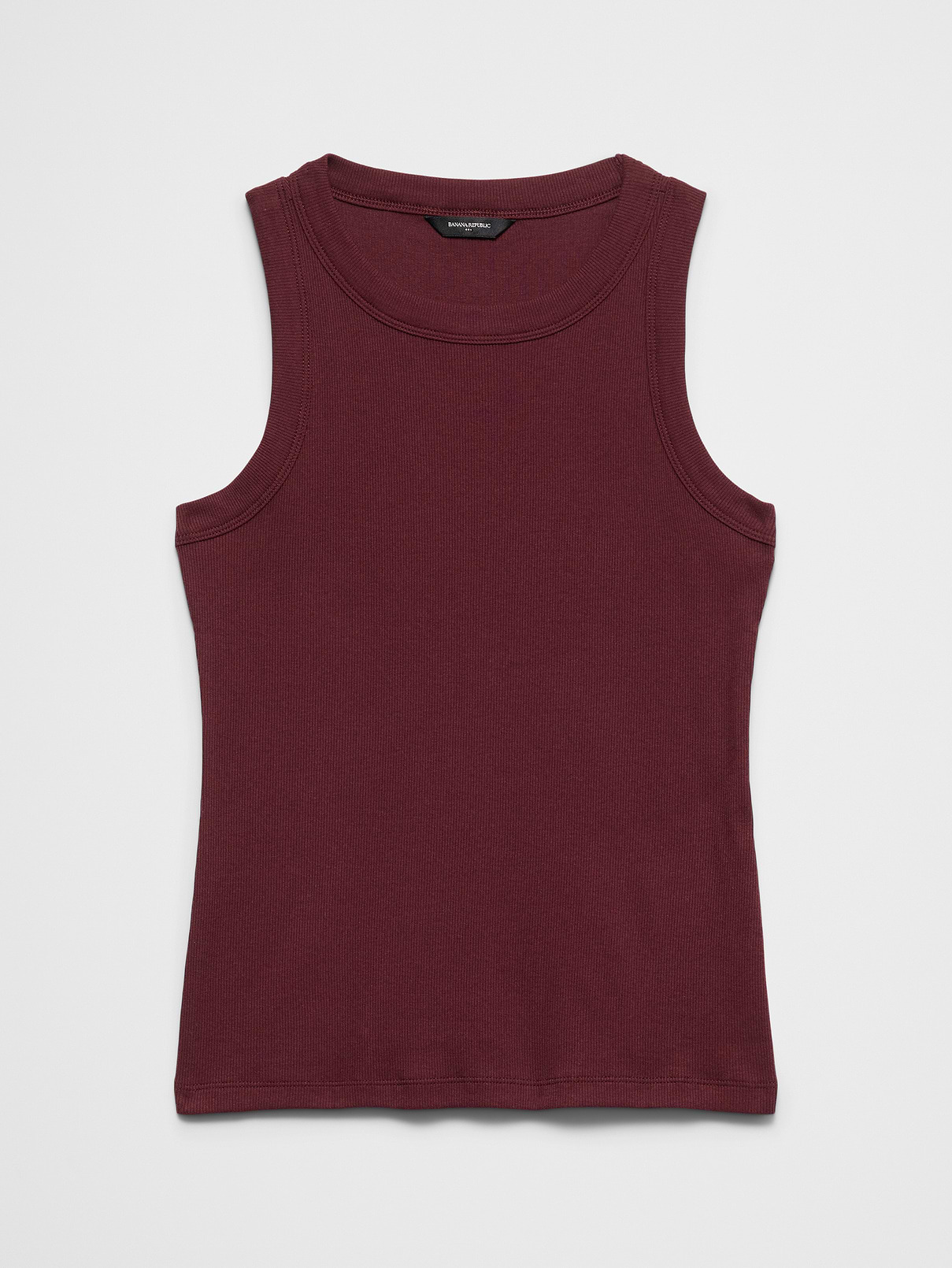 Ribbed Racer Tank | Banana Republic Factory