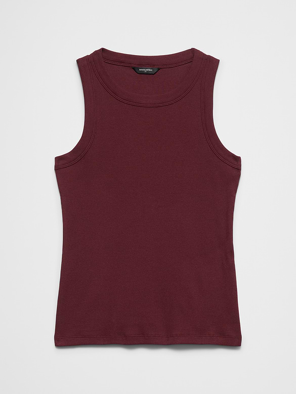 Ribbed Racer Tank