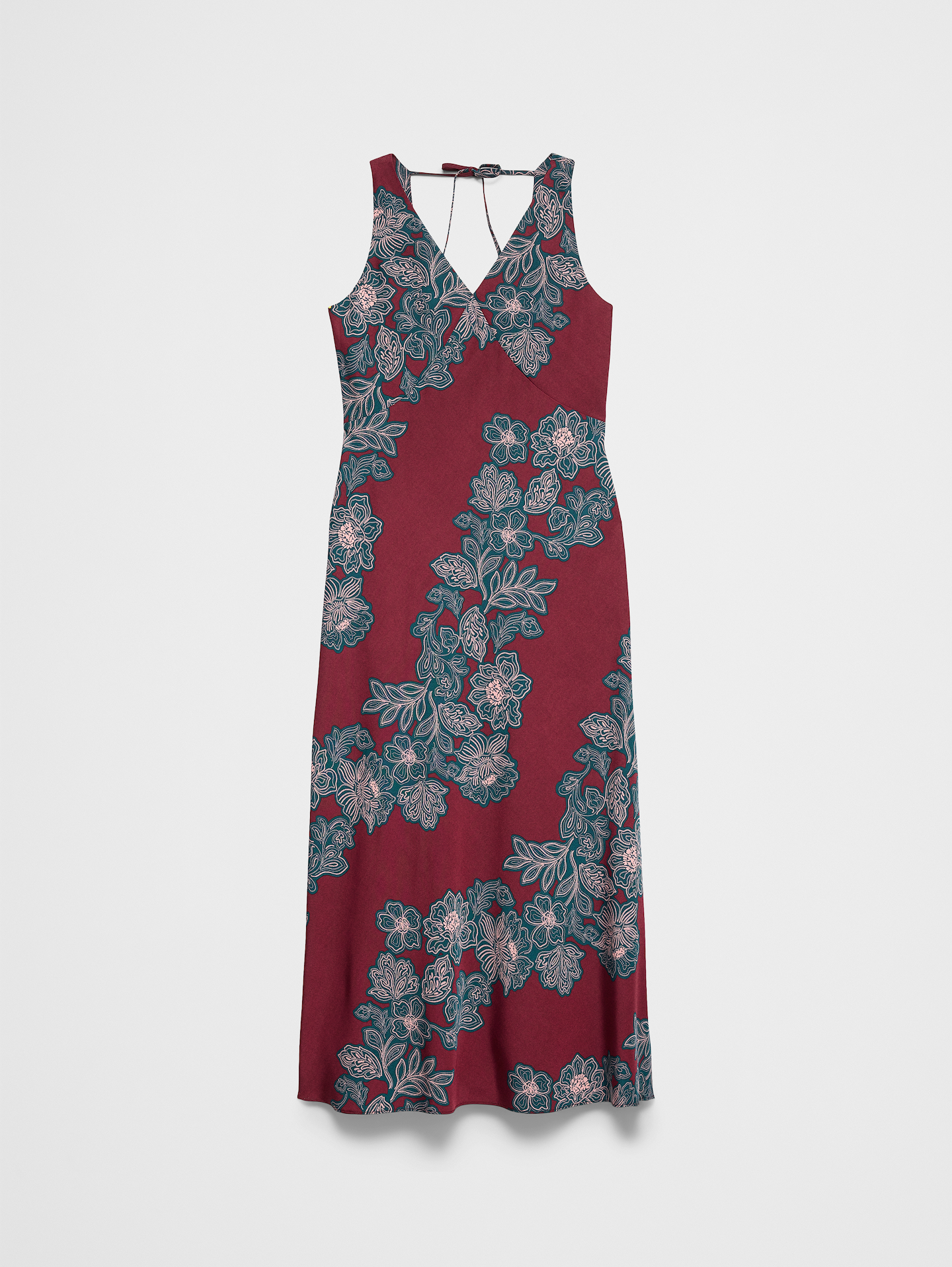 Image number 4 showing, Bias-Side Slit Maxi Dress
