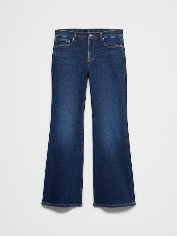 Bootcut Mid-Rise Slim Jean